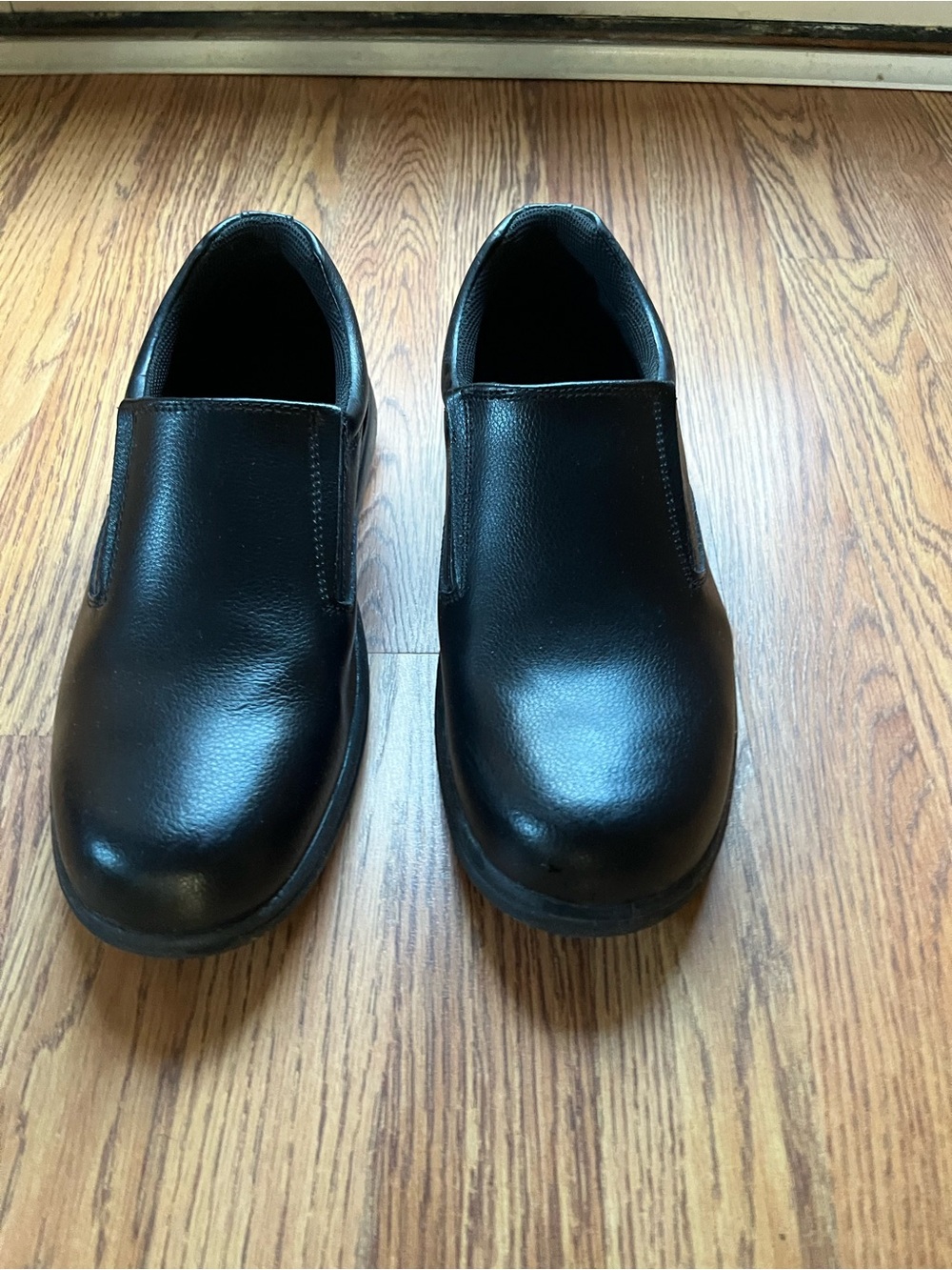 Men's Black Slip-On Comfort Loafers